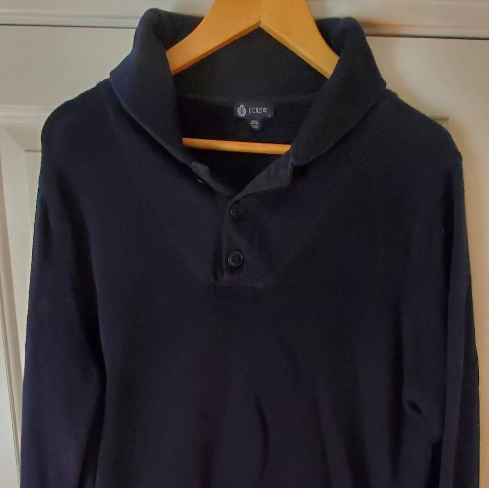 JCrew Men's Shawl Sweater